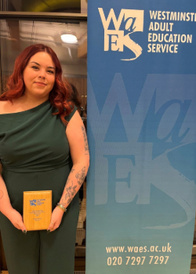 A picture of award winner Macy Gaines