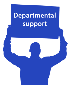 Departmental support